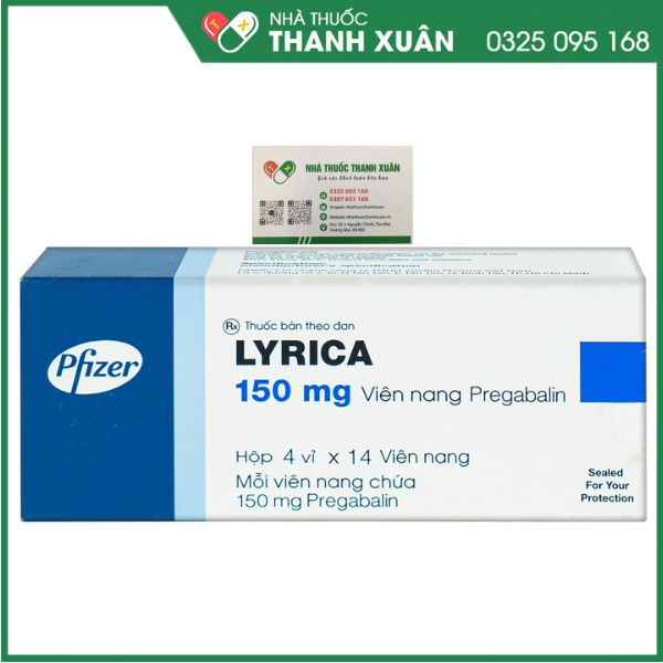 Lyrica 150mg - Thuốc trị đau thần kinh